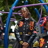 DROP 2: JBG Anniversary Cropped Varsity Jacket